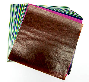 Origami-Papier 20x20cm 100Bl. Transparent Mix